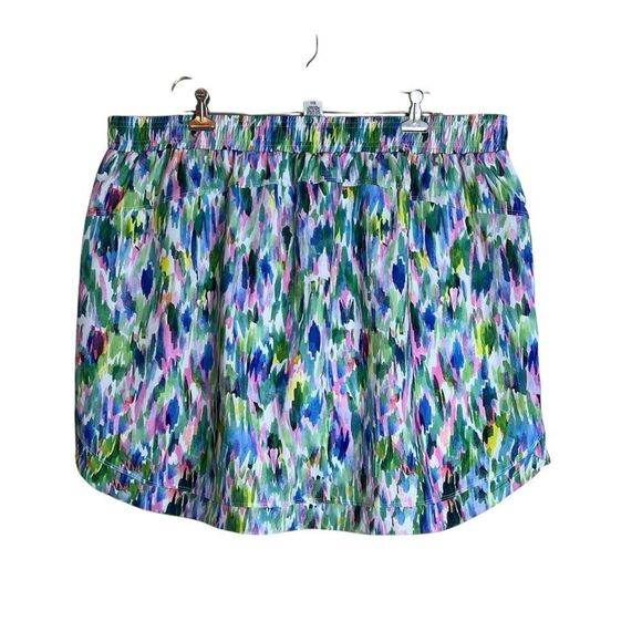 NWT! RBX stretch woven multi colour skort - Picture 7 of 8